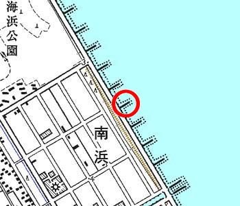 千葉県神栖町付近の地形図