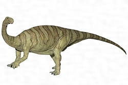 ルーフェンゴサウルスの復元模型
