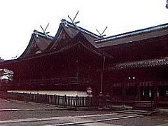 吉備津神社　拝殿