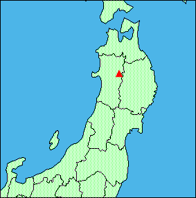 秋田駒ケ岳地図