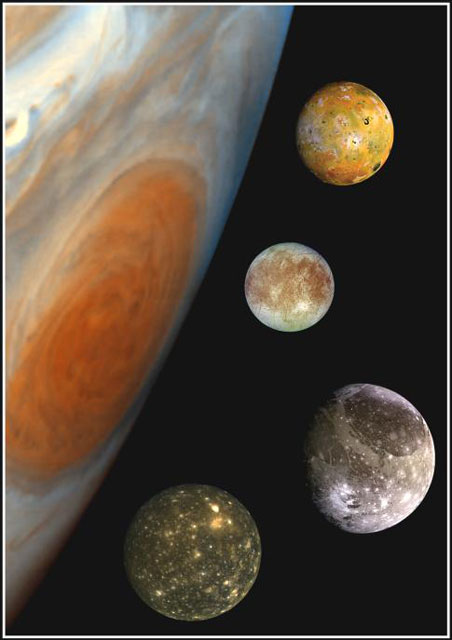 ガリレオ衛星の画像