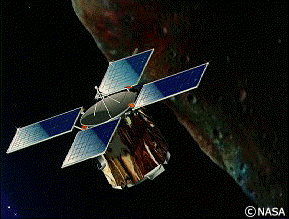 小惑星探査機「NEAR」の想像図