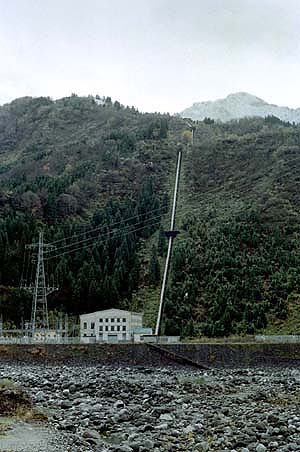 北陸電力真川発電所の画像