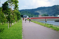 ・緑の回廊、サイクリングロード