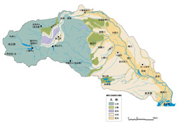 荒川流域図