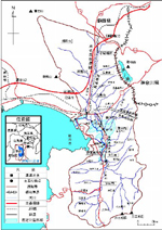 狩野川流域図