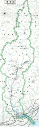 大井川流域図