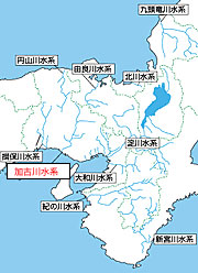 加古川流域図