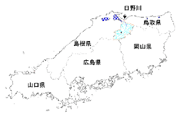 日野川流域図