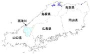 高津川流域図