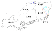 吉井川流域図