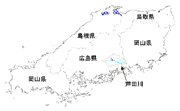 芦田川流域図