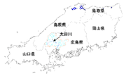 太田川流域図