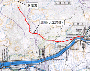 遠賀川流域図