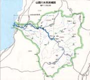 山国川流域図
