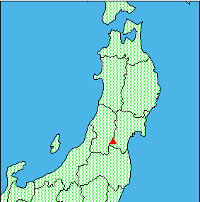 蔵王山地図