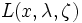 L(x,\lambda,\zeta)\,