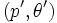 (p',\theta')\, 