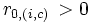 r_{0, (i, c)}\,>0 