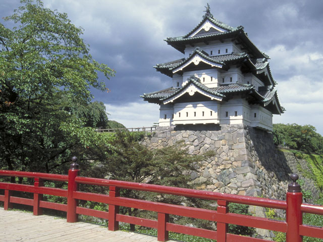 弘前城の画像