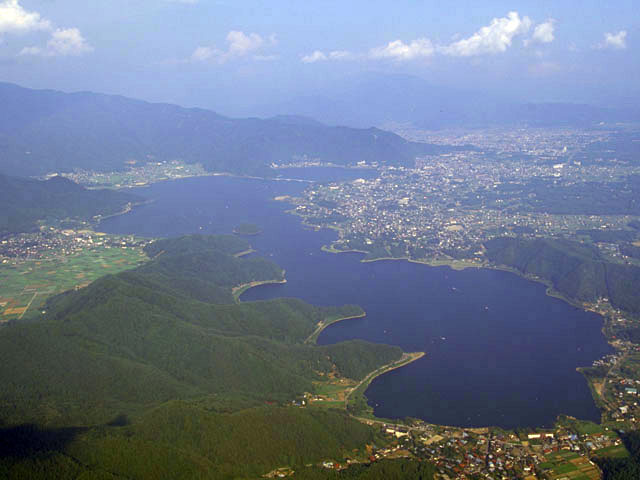 河口湖の画像