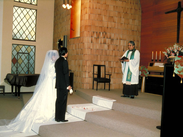 婚礼の画像