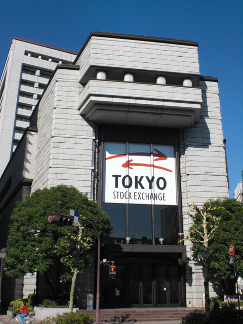 東京証券取引所の画像