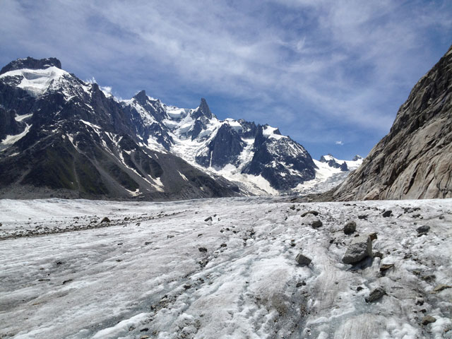 メールドグラス氷河の画像