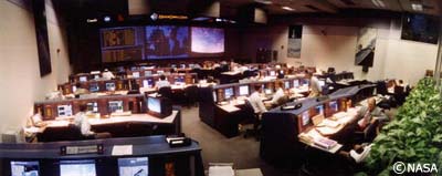 ジョンソン宇宙センターのコントロールセンター