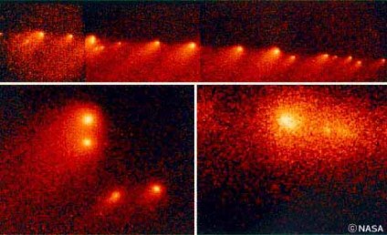 1994年7月、木星に大衝突した彗星「シューメーカー・レビー9」