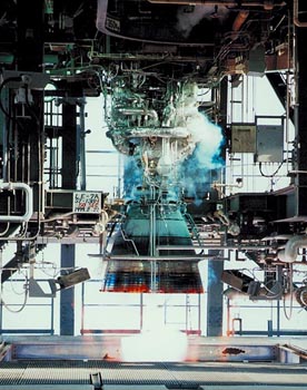 LE-7A認定型エンジン種子島燃焼試験