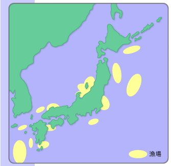 大中型まき網漁場