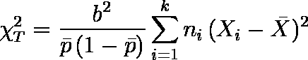 コクラン・アーミテージ検定